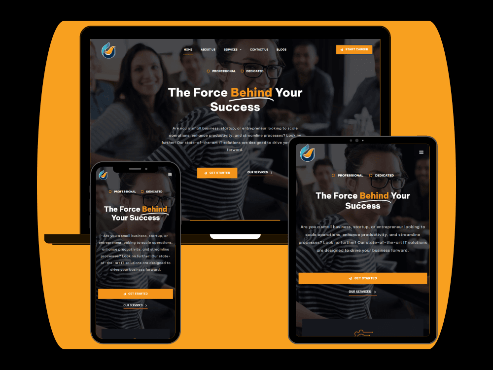 Website Design & Development for Lead4s | BPO Outsourcing Firm — project cover